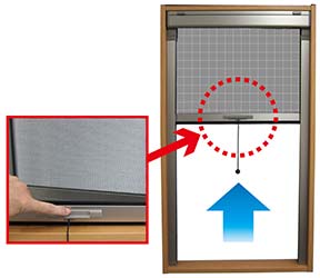 指一本で自動巻取り収納する「ワンタッチオープン」機能搭載