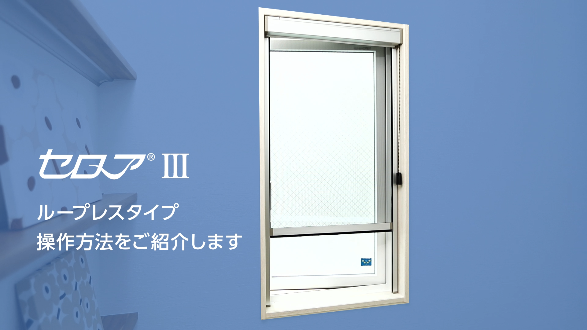 セロアIII（3）W451-550/H2101-2300 ループレスタイプ 額縁収まり